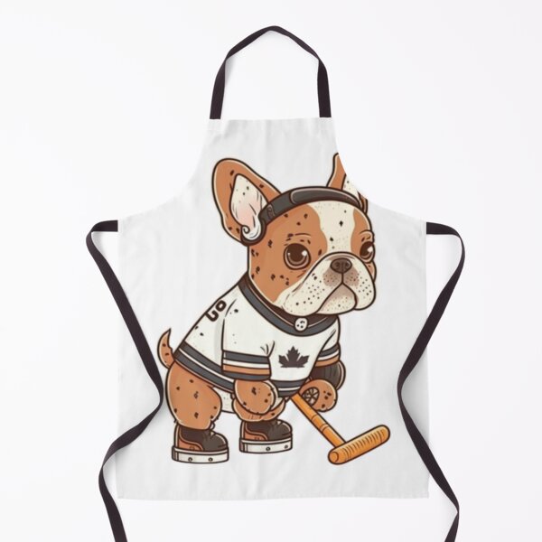 Item preview, Frenchie the Hockey Player French Bulldog designed and sold by PetsEnough.