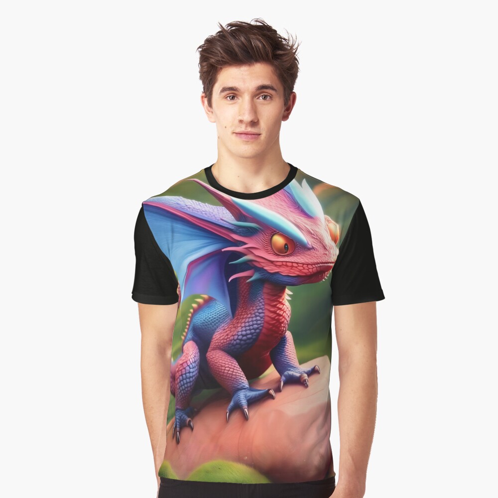 Item preview, Graphic T-Shirt designed and sold by dragynrain.