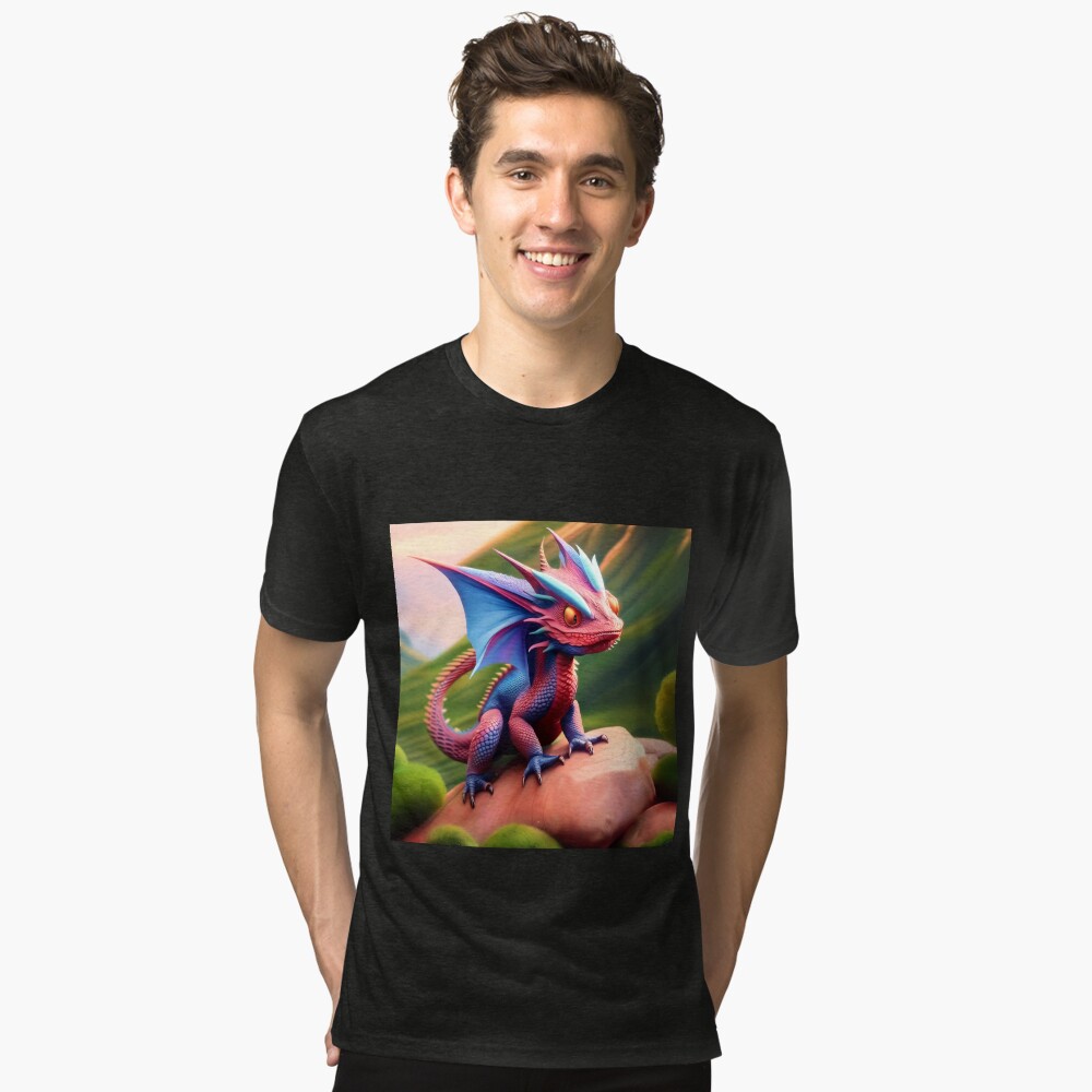 Item preview, Tri-blend T-Shirt designed and sold by dragynrain.