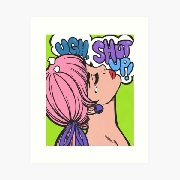 Item preview, Ugh, Shut Up! Crying Comic Girl designed and sold by turddemon.