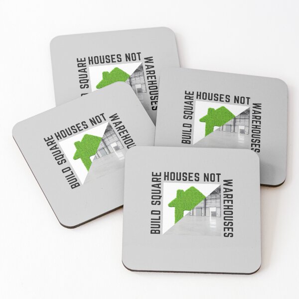Item preview, Build Square Houses Not Warehouses designed and sold by AlpacaSmokes.