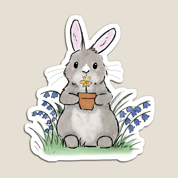 Artikel-Vorschau von Frühlings-Osterhase, designt und verkauft von Willow Grove Designs.