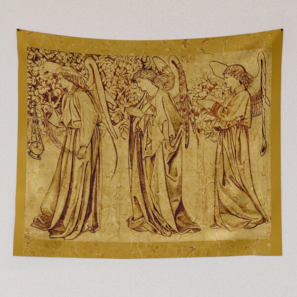 Item preview, William Morris' Processing Angels - Original from The Birmingham Museum - Perfect for the Holidays designed and sold by zptees.