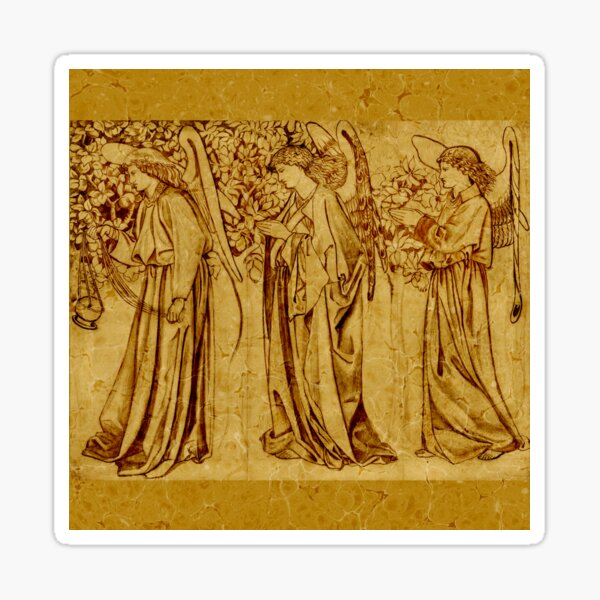 Item preview, William Morris' Processing Angels - Original from The Birmingham Museum - Perfect for the Holidays designed and sold by zptees.