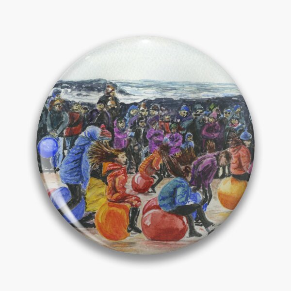 Item preview, Space Hopper Racing at Trearddur Bay on Ynys Môn Anglesey on the North Wales Coast designed and sold by LymphomaLass.