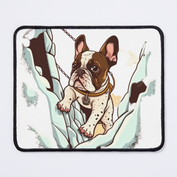 Item preview, Frenchie the Ice Climber French Bulldog designed and sold by PetsEnough.