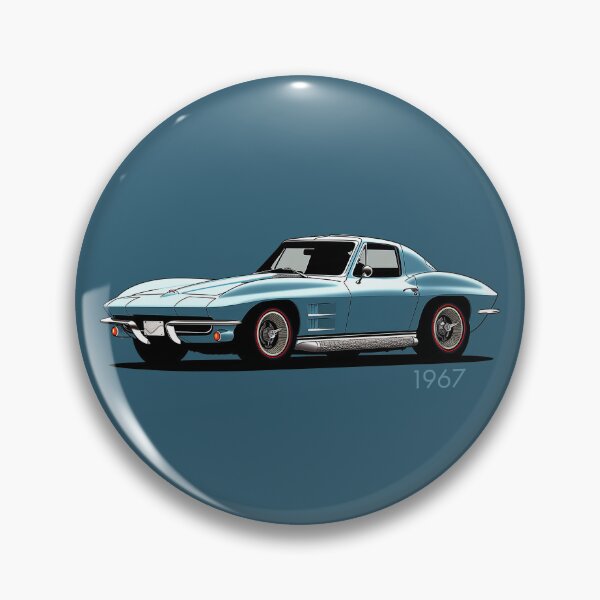 Item preview, 1967 Corvette Corvette illustration designed and sold by blackdogshop.