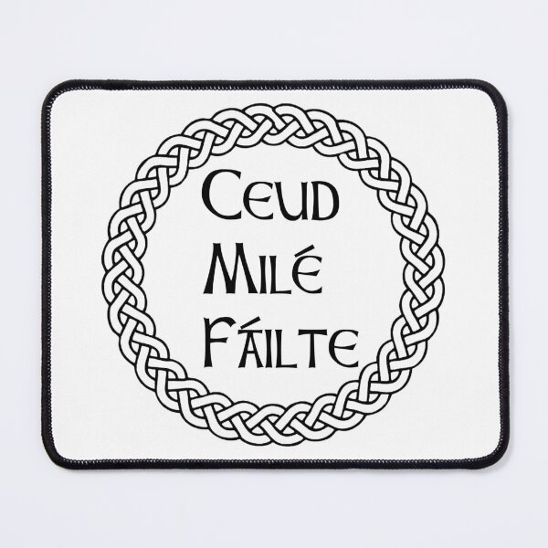 Item preview, Scottish Gaelic Phrase - A hundred thousand welcomes designed and sold by KyttsyKrafts.