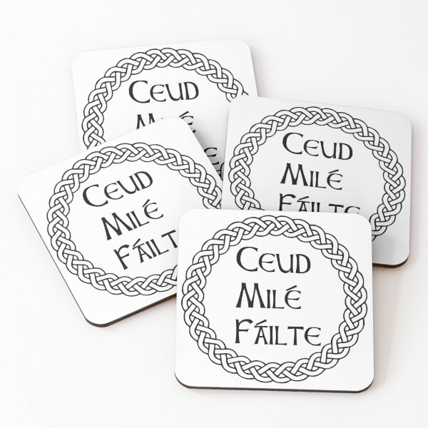Item preview, Scottish Gaelic Phrase - A hundred thousand welcomes designed and sold by KyttsyKrafts.
