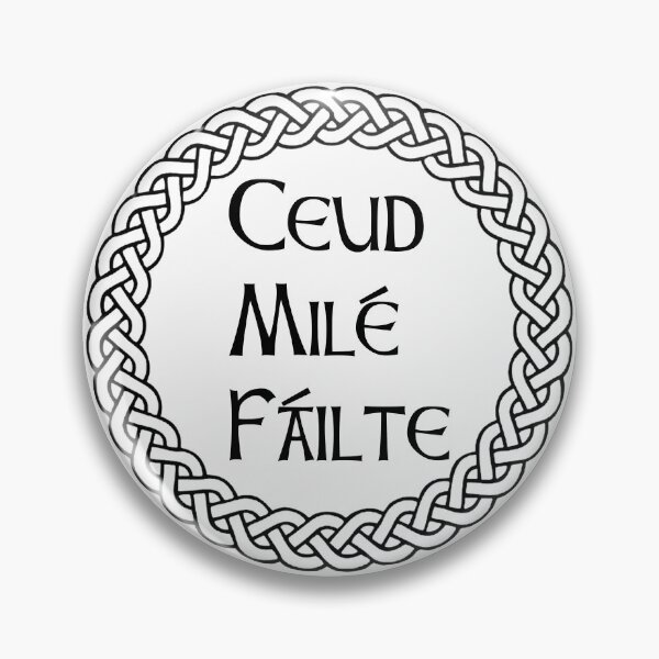 Item preview, Scottish Gaelic Phrase - A hundred thousand welcomes designed and sold by KyttsyKrafts.