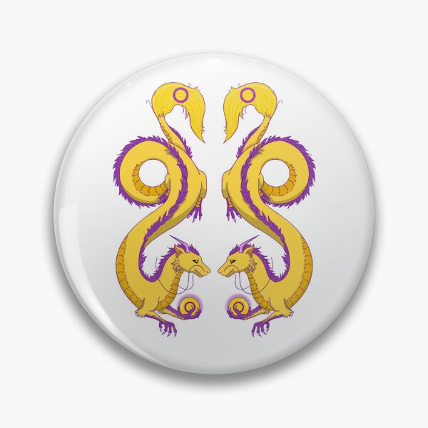 Item preview, Intersex Eastern Dragons Pride Couple designed and sold by meshellg12.