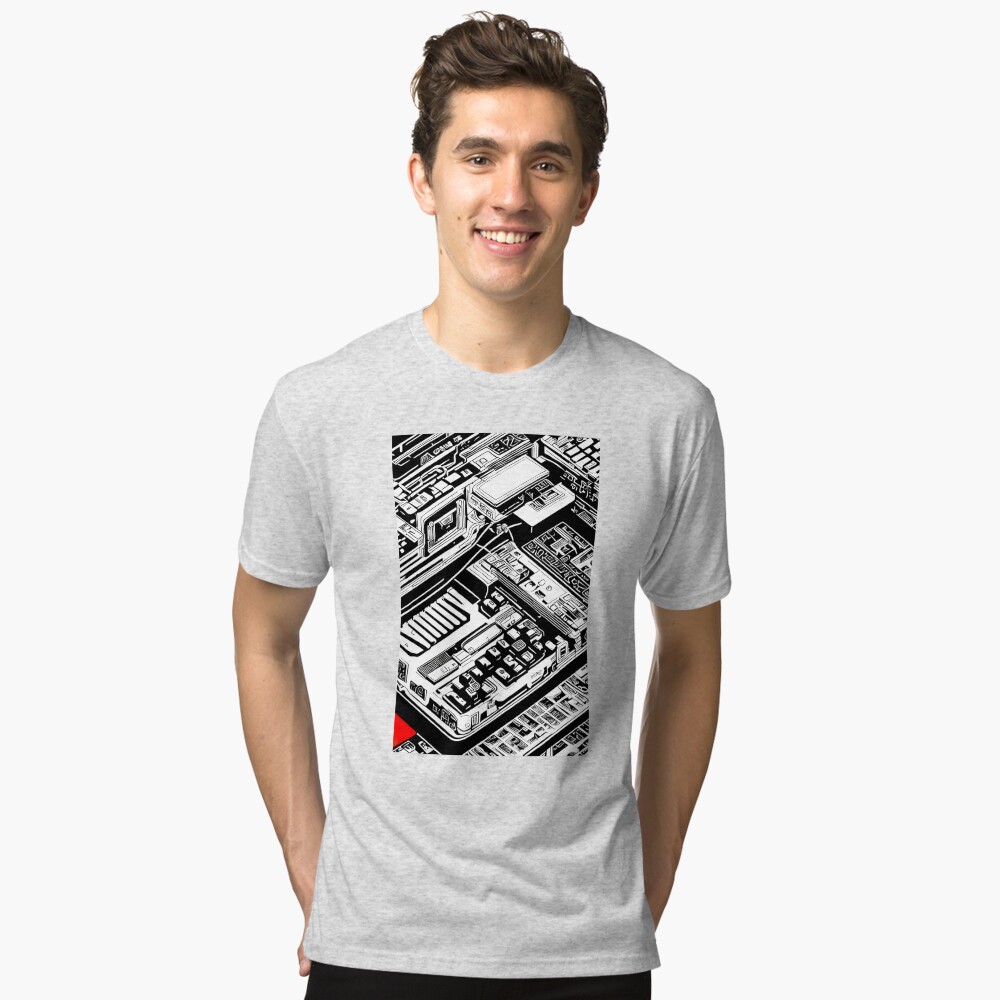Item preview, Tri-blend T-Shirt designed and sold by StudioDestruct.