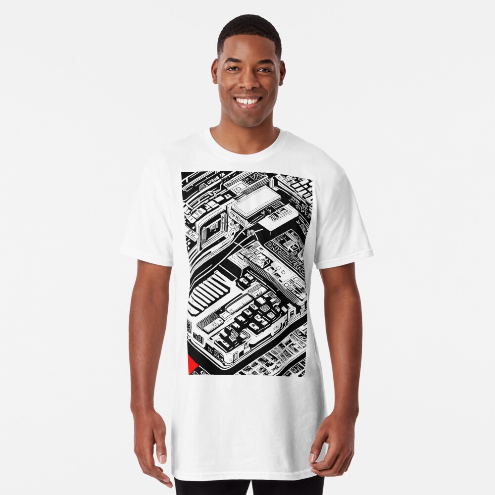 Item preview, Long T-Shirt designed and sold by StudioDestruct.