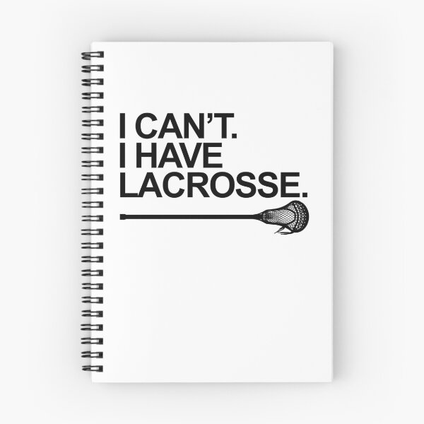 Item preview, I Can't. I Have Lacrosse T- Shirt Design with Lacrosse Stick designed and sold by aloffredo.