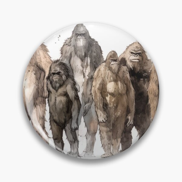 Item preview, Watercolor Wash Squatch designed and sold by Matt's Artificial Nature.