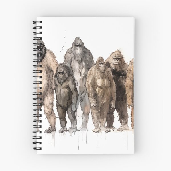 Item preview, Watercolor Wash Squatch designed and sold by Matt's Artificial Nature.