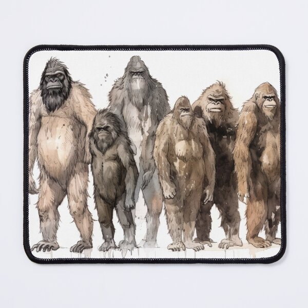 Item preview, Watercolor Wash Squatch designed and sold by Matt's Artificial Nature.