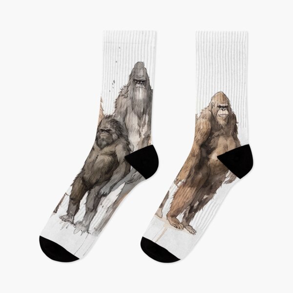 Item preview, Watercolor Wash Squatch designed and sold by Matt's Artificial Nature.