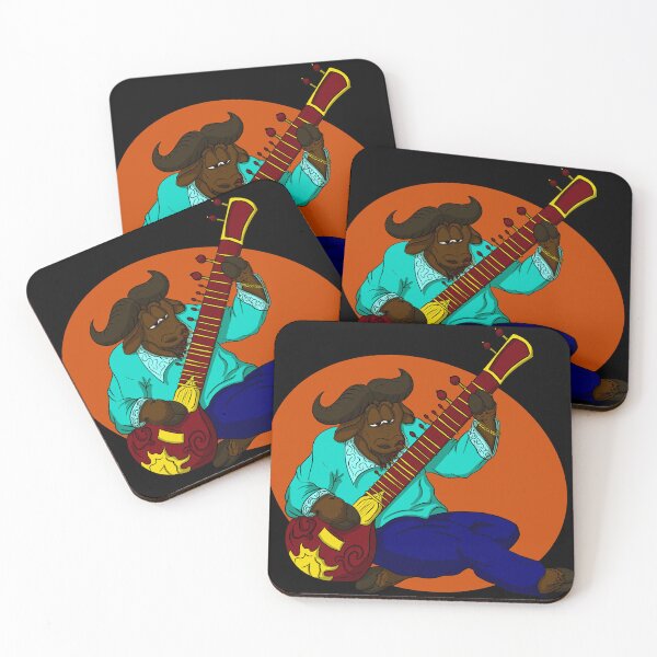 Item preview, Sitars are cool! So are water buffalos! designed and sold by FighterGuy.