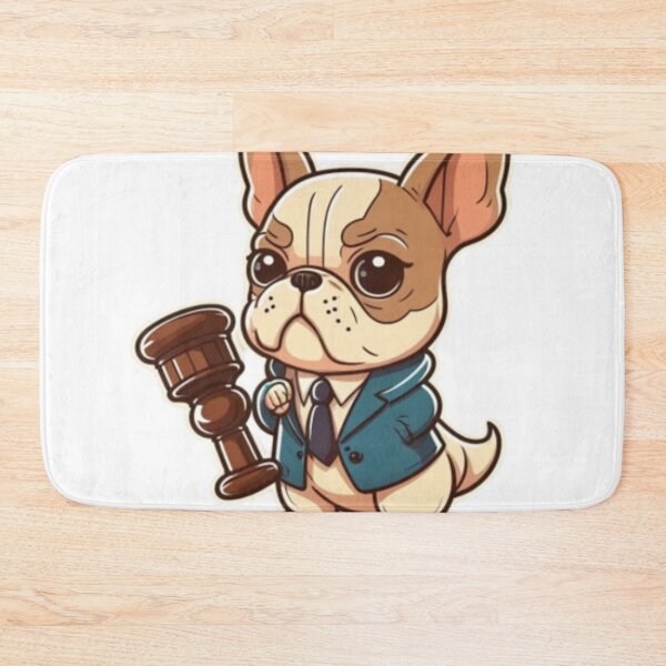 Item preview, Frenchie the Judge French Bulldog  designed and sold by PetsEnough.