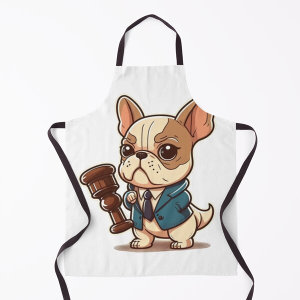Item preview, Frenchie the Judge French Bulldog designed and sold by PetsEnough.