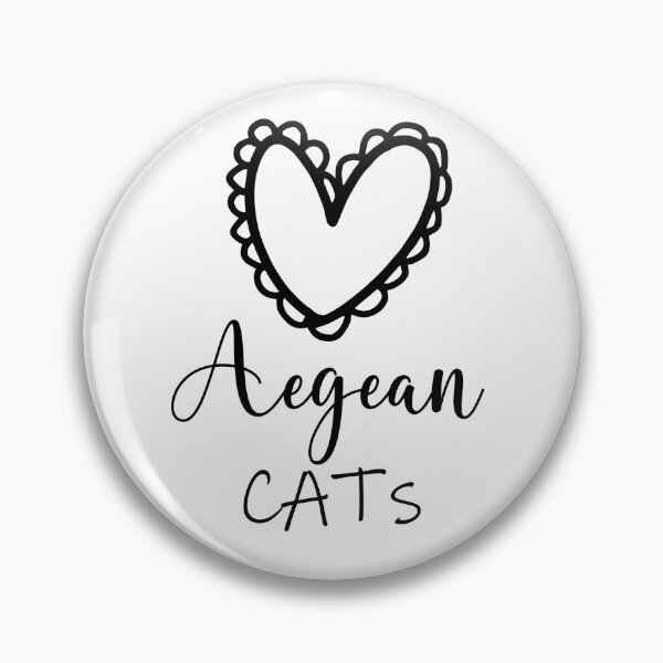 Item preview, love Aegean Cats, aegean owner designed and sold by EmeraldeaArt.
