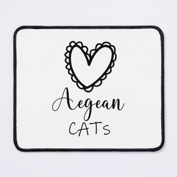 Item preview, love Aegean Cats, aegean owner designed and sold by EmeraldeaArt.