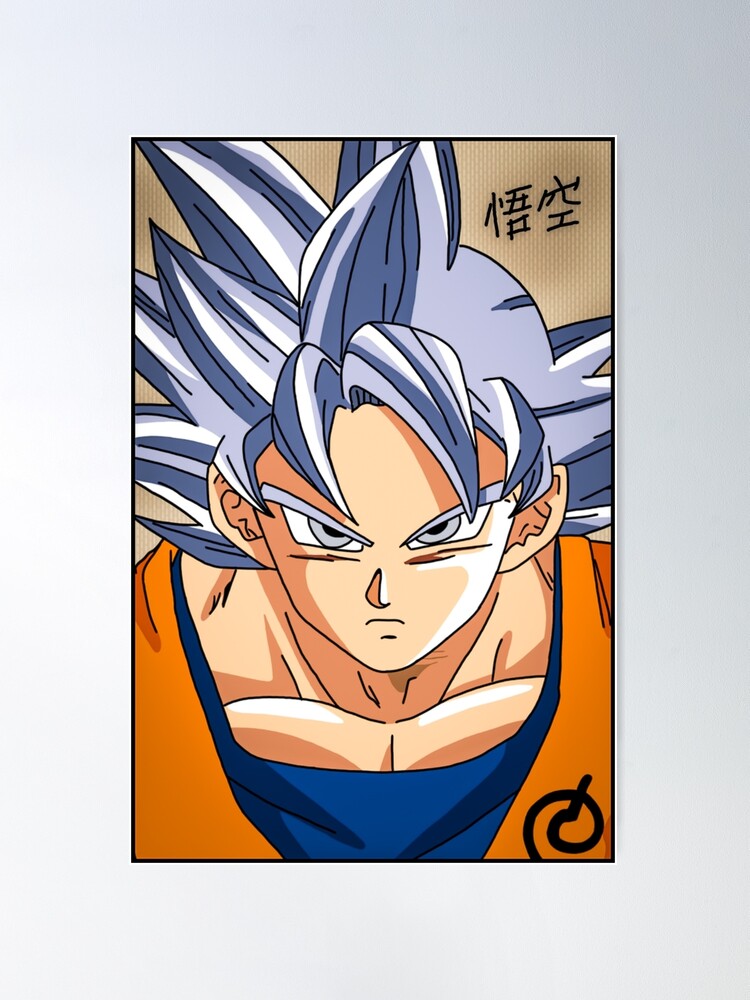  Goku SSJ Blue Anime Manga Canvas Art Poster and Wall