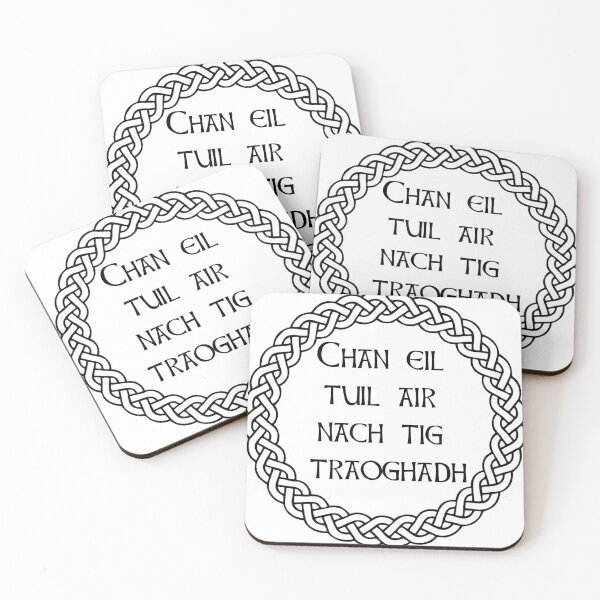 Item preview, Scottish Gaelic Phrase - There isn't a flood which will not subside designed and sold by KyttsyKrafts.