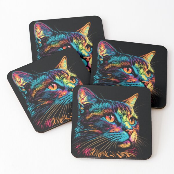 Item preview, Cat Daddy Black Cat Vintage Eighties Style Cat Retro designed and sold by Dbanksdesign.