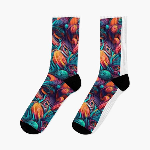 Item preview, Abstract 3D Shapes Pattern - Unique and Eye-Catching Design designed and sold by CinEmmaDesign.