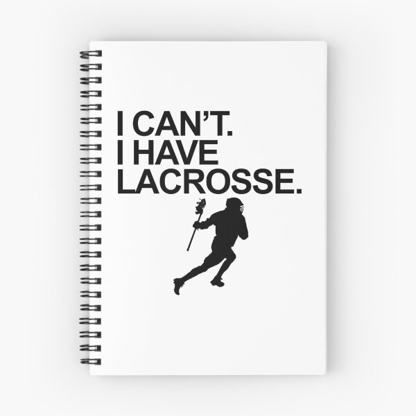 Item preview, I Can't. I Have Lacrosse T- Shirt Design with Lacrosse Player designed and sold by aloffredo.