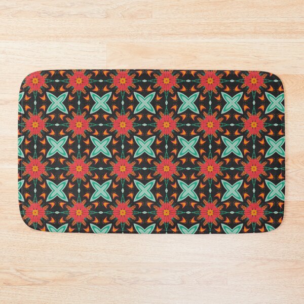 Item preview, Red Flower Mandala Pattern designed and sold by JBeasleyDesigns.