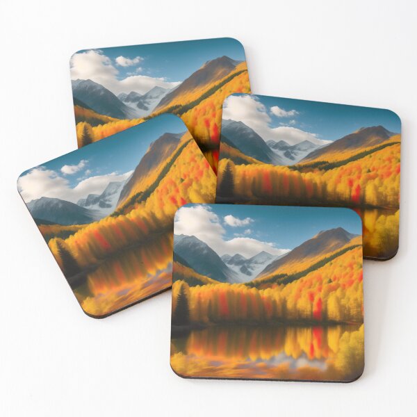 Item preview, American Treasure series: Fall by the Lake designed and sold by ElloraBoutique.
