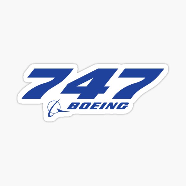Item preview, Boeing 747 Logo designed and sold by FutureTraveller.