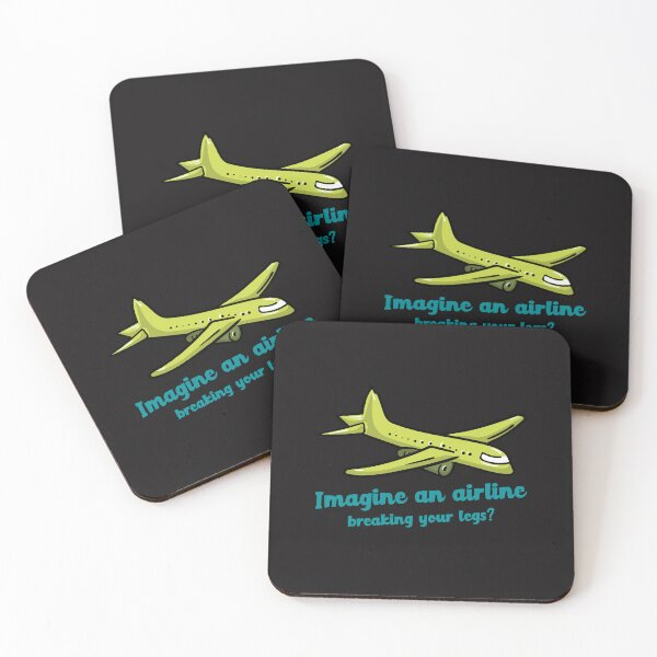 Item preview, Imagine an airline breaking your legs? designed and sold by Disabledland.