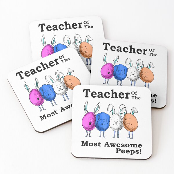 Item preview, Teacher of The Most Awesome Peeps designed and sold by EditorArt.