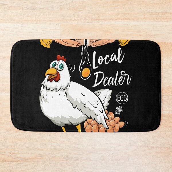 Item preview, Local Egg Dealer Funny Bleached Chicken Lover Farm Farmer,trendy designed and sold by Soufia53.