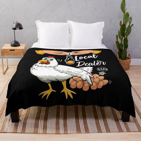Item preview, Local Egg Dealer Funny Bleached Chicken Lover Farm Farmer,trendy designed and sold by Soufia53.