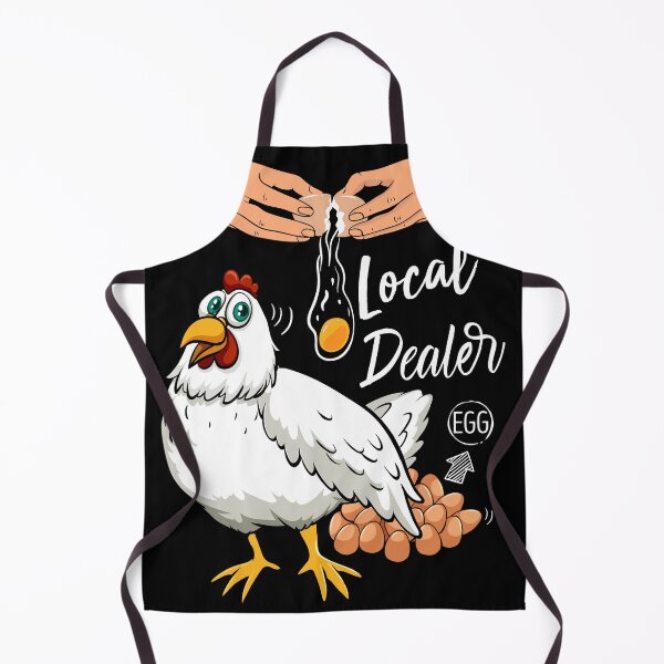 Item preview, Local Egg Dealer Funny Bleached Chicken Lover Farm Farmer,trendy designed and sold by Soufia53.
