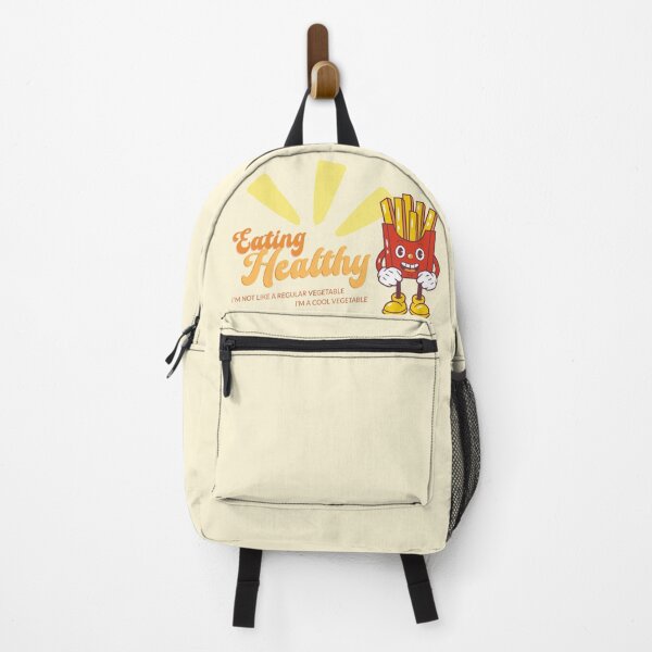 Item preview, Retro Fries - Eating Healthy designed and sold by Birdbrook Academy.