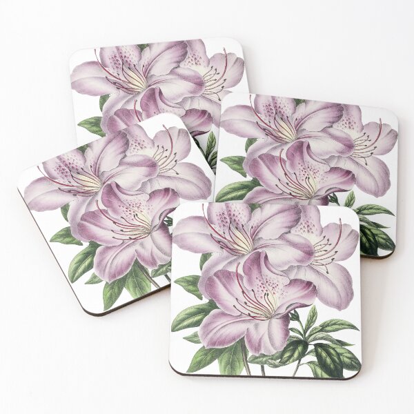 Item preview, Vintage Purple Azaleas designed and sold by Meliara Prints.