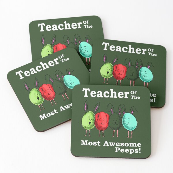 Item preview, Teacher of The Most Awesome Peeps designed and sold by EditorArt.