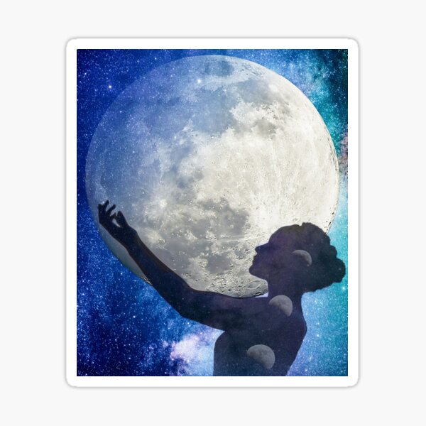 Moon Magic | Mystic Path Oracle Artwork Sticker