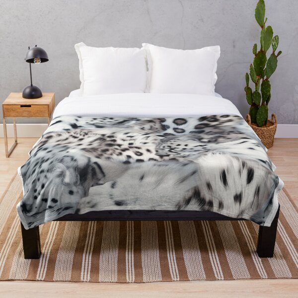 Item preview, Snow Leopard Pattern designed and sold by wildlifezen.
