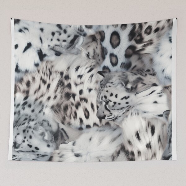 Item preview, Snow Leopard Pattern designed and sold by wildlifezen.