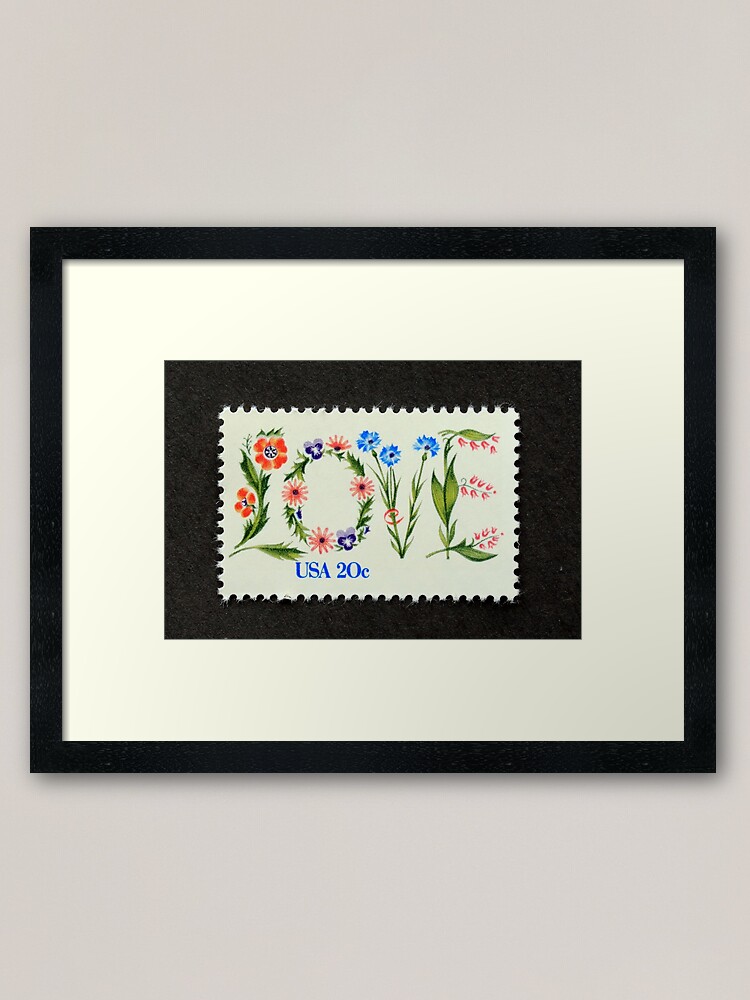 1982 20 Love Postage Stamp