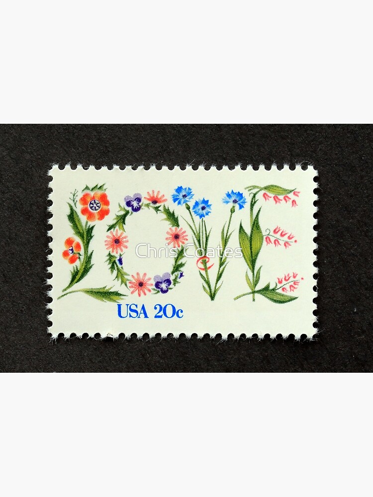 1982 20 Love Postage Stamp