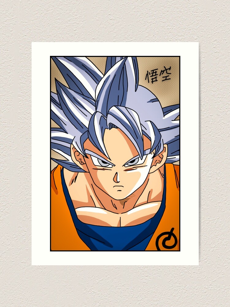 Mui Goku Colored Manga Panel Artwork (2) Art Print for Sale by  CataclasticArts ;)