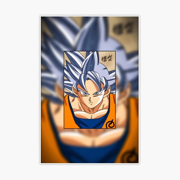 Dragon Ball Super Shonen Anime Mui Goku Manga Panel Art Sticker for Sale  by CataclasticArts ;)